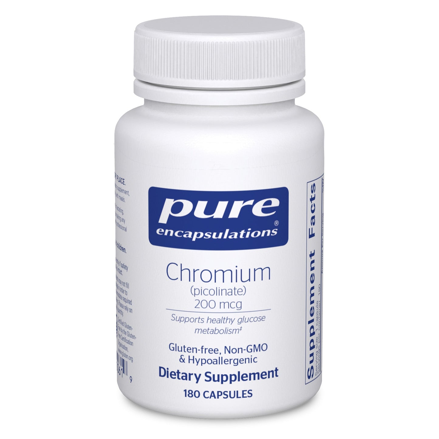 Chromium (picolinate) 200 mcg.