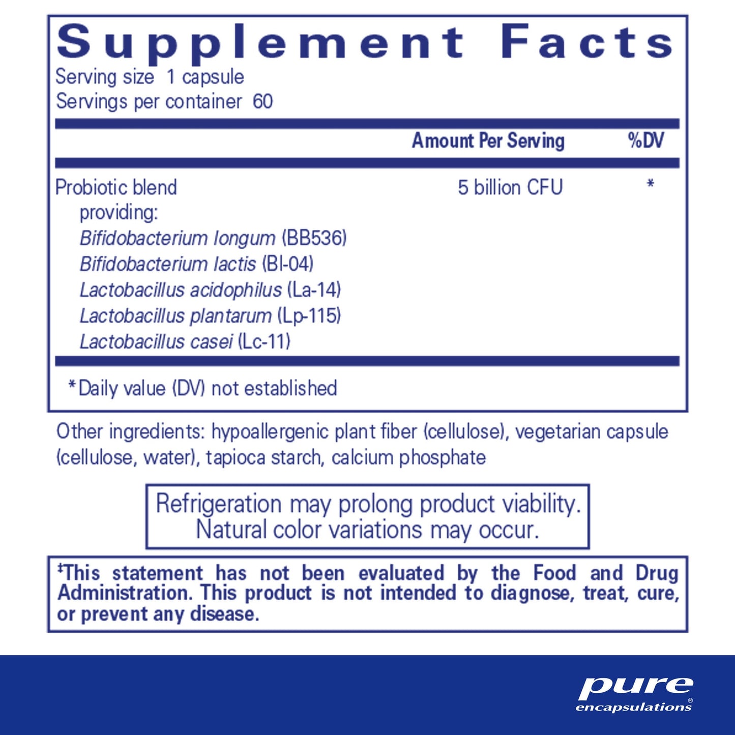 Pure Encapsulations Probiotic IMM – Sango Pharmacy