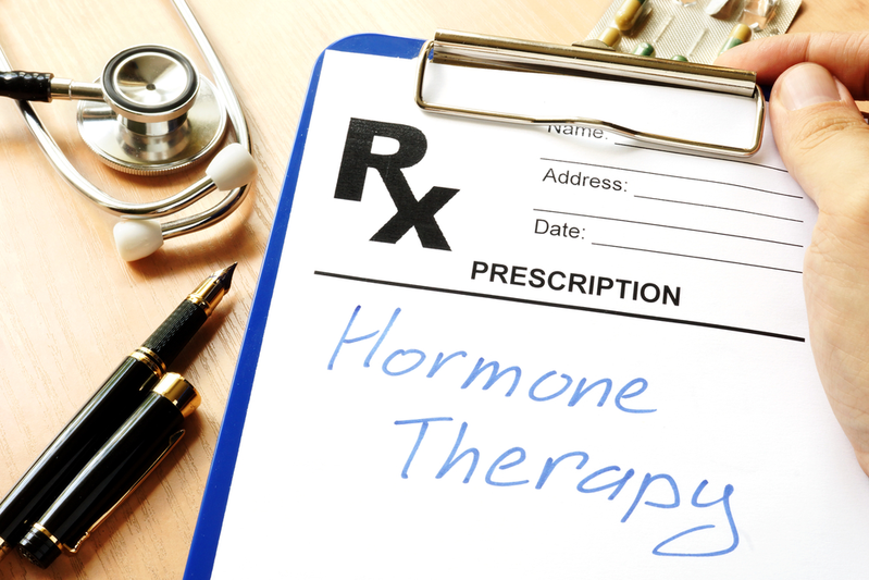 prescription that says hormone therapy
